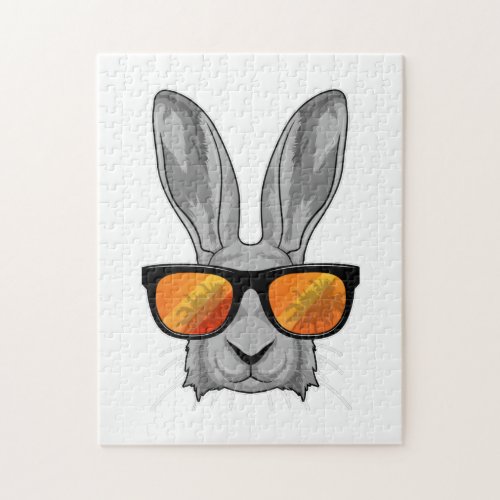Rabbit with Sunglasses Jigsaw Puzzle