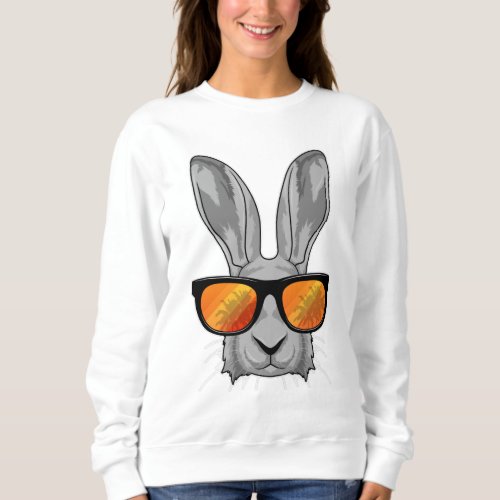Rabbit with Sunglasses Sweatshirt