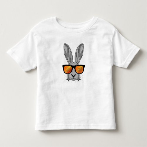 Rabbit with Sunglasses Toddler T_shirt
