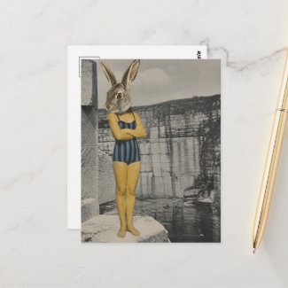 Rabbit Woman at the Quarry