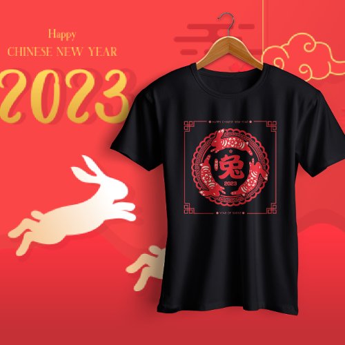 Rabbit Year 2023 _ Chinese New Year Rabbit 2023  T_Shirt