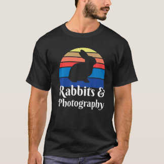 Rabbits And Photography T-Shirt