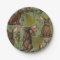Rabbits and woodland flora Paper Plates