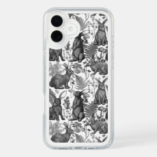 Rabbits and woodland flora Speck Speck iPhone Case