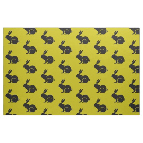 Rabbits Design Fabric