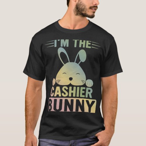 Rabbits Funny Matching Family Easter Party Im the  T_Shirt