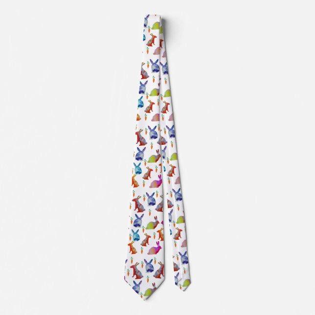 Rabbits Heaven, Easter Neck Tie (Front)