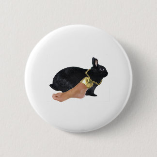 Rabbit's Lucky Human Foot Button
