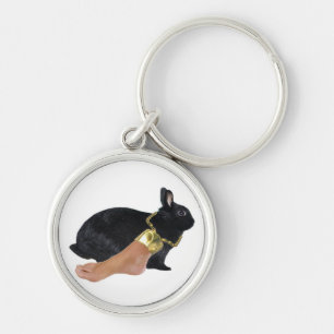 Rabbit's Lucky Human Foot Keychain