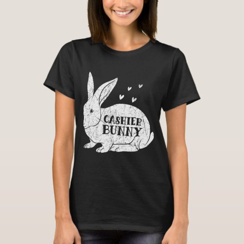 Rabbits Matching Easter Day Costume Vintage Bunny  T_Shirt