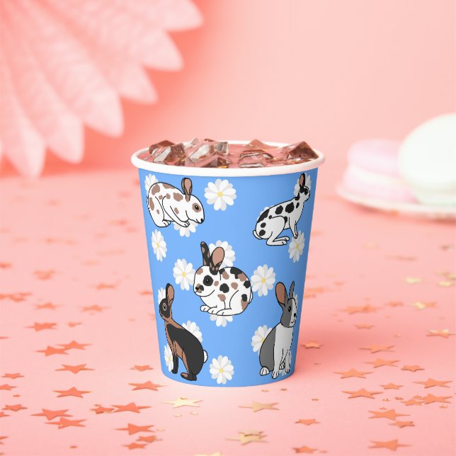 Rabbits Paper Cups (Insitu)