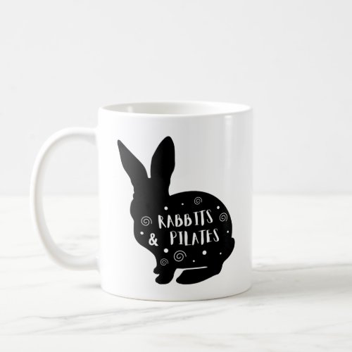 Rabbits  Pilates Coffee Mug