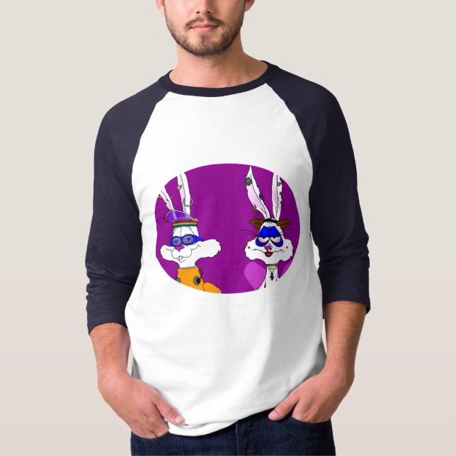 Rabbits Raglan Shirt (Front)
