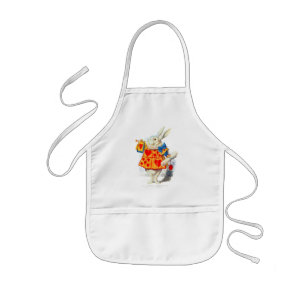 Rabbitt from Alice in Wonderland 2 ~Apron Kids' Apron