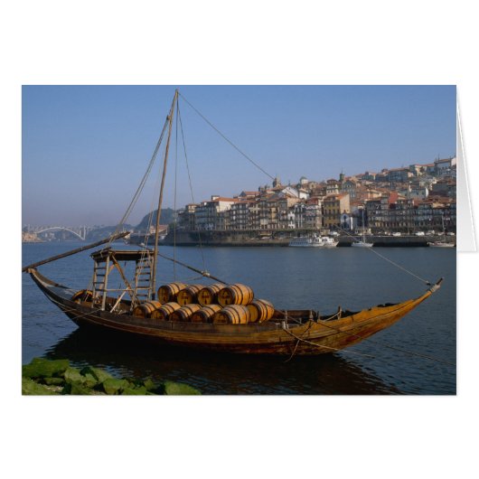 Rabelo Boats, Porto, Portugal (Front Horizontal)