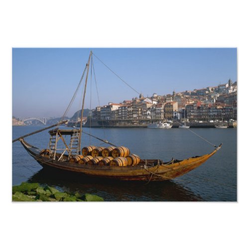 Rabelo Boats Porto Portugal Photo Print