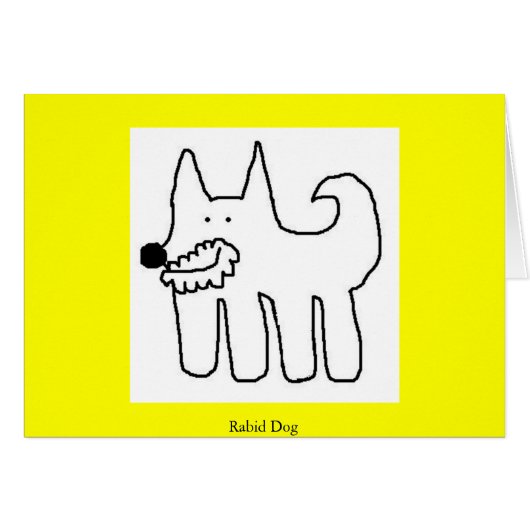 Rabid Dog Cards (Front Horizontal)