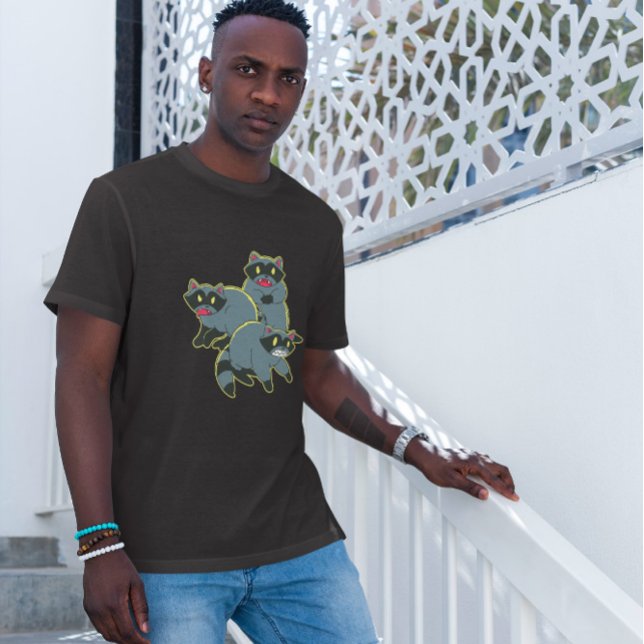 Rabid Raccoons Cartoon T-Shirt (Creator Uploaded)