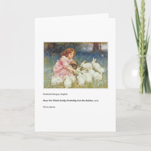 RABIES EASTER CARD (Front)