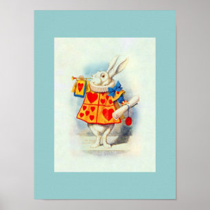 Rabitt in Alice in Wonderland ~ Poster