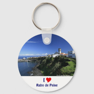 Rabo de Peixe - Azores Keychain