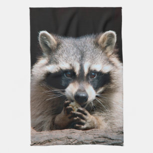 Raccoon 004 kitchen towel