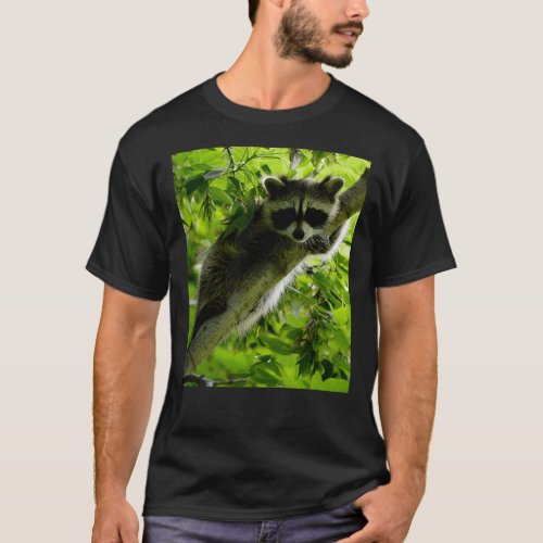 Raccoon 1 4 T_Shirt