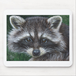 Raccoon #3 mouse pad
