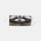 Raccoon Adult Cloth Face Mask (Front, Folded)