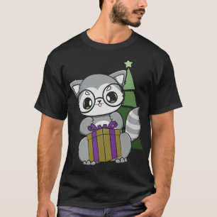 Raccoon And Trash Panda For Christmas T-Shirt