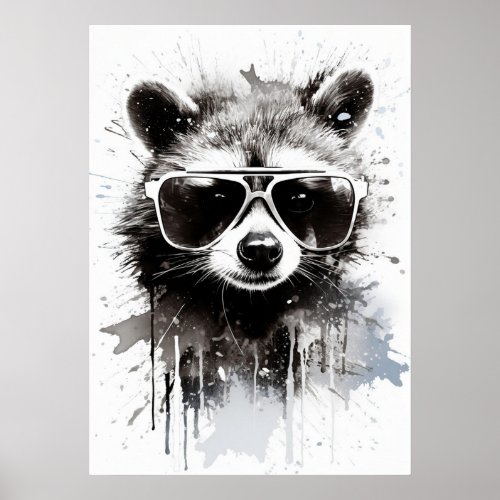 Raccoon _ Animal Poster