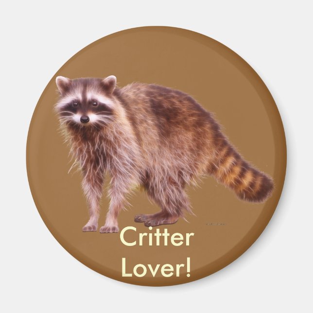 RACCOON BABY Collection Magnet (Front)