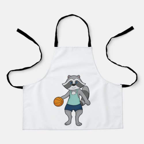Raccoon Basketball player Basketball Apron