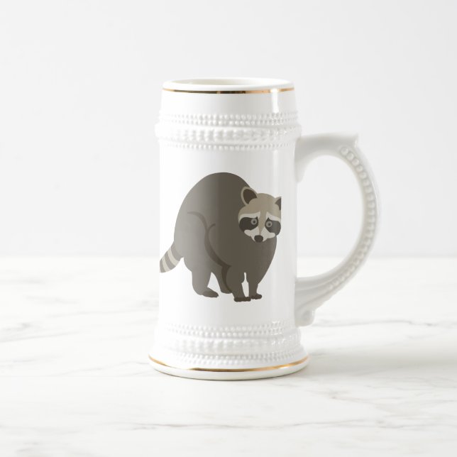 Raccoon Beer Stein (Right)
