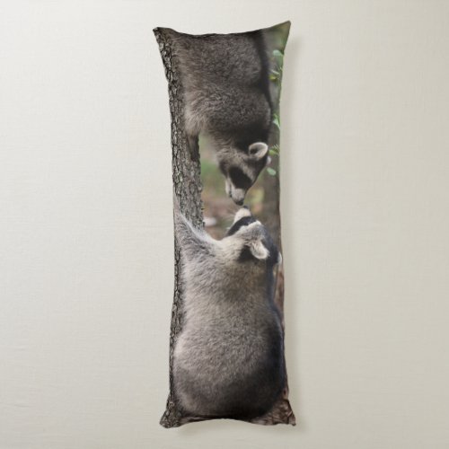 Raccoon body pillow body pillow