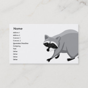 Raccoon - Business Business Card