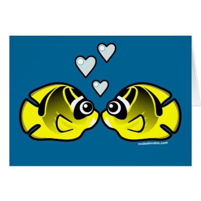 Raccoon Butterflyfish Love