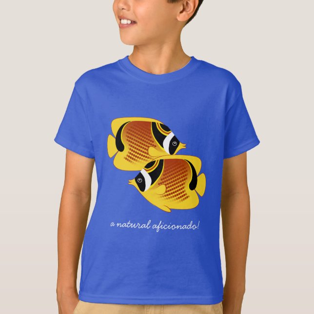 Raccoon Butterflyfish T-Shirt (Front)