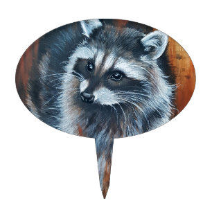Raccoon Cake Topper