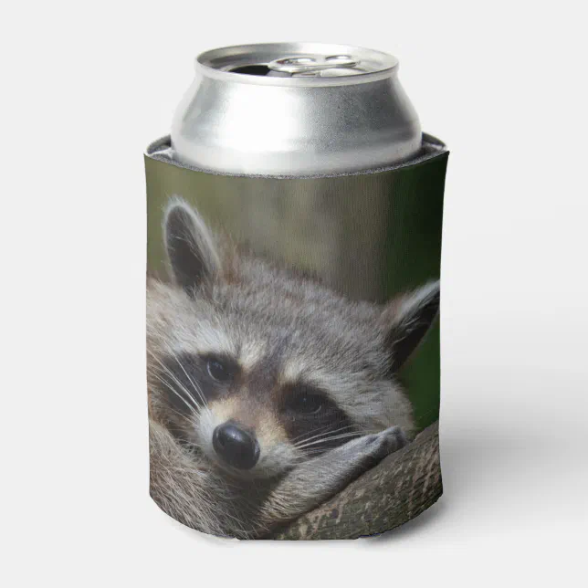 Raccoon Can Cooler Zazzle