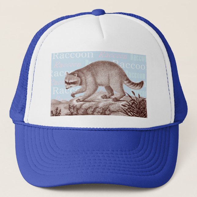 Raccoon Cap - Great for Animal Lovers (Front)