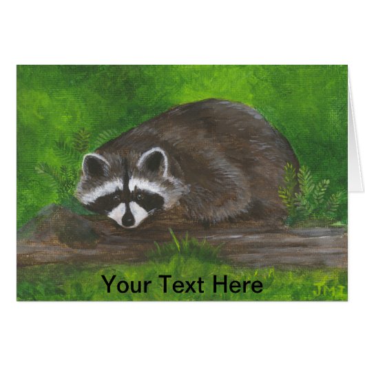 Raccoon Cards (Front Horizontal)