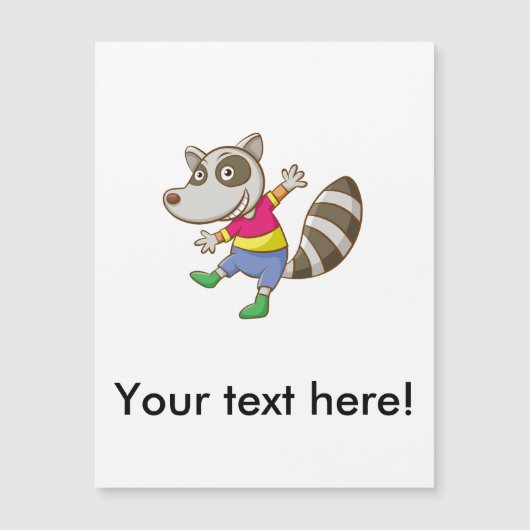 Raccoon cartoon (Front)