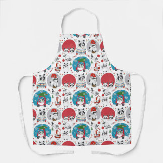 Raccoon Christmas Apron