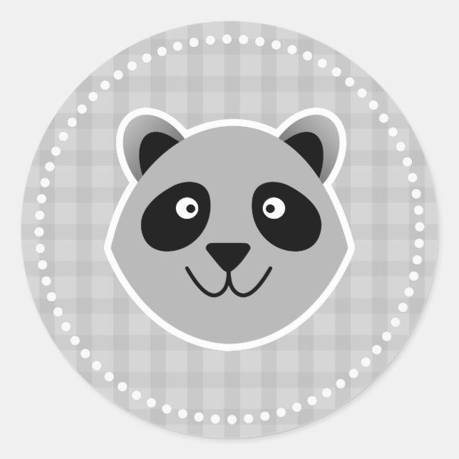 Raccoon Classic Round Sticker (Front)