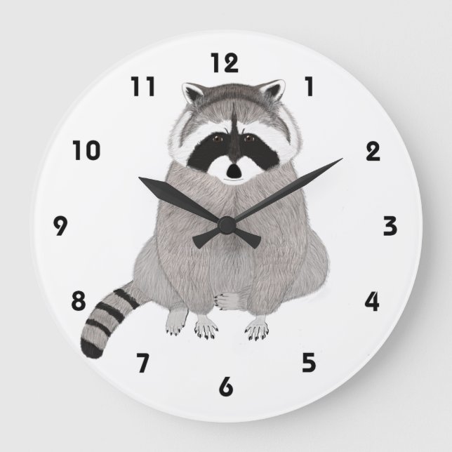 Raccoon Clock (Front)