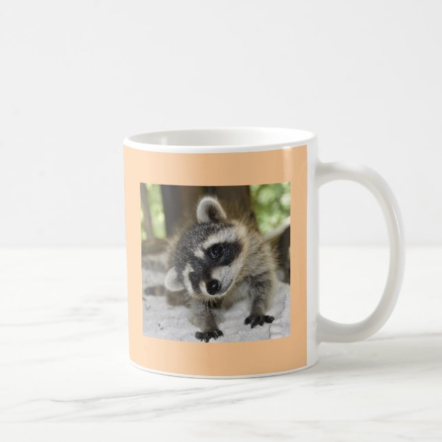 Raccoon Coffee Mug (Right)
