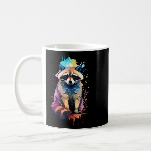 raccoon   coffee mug