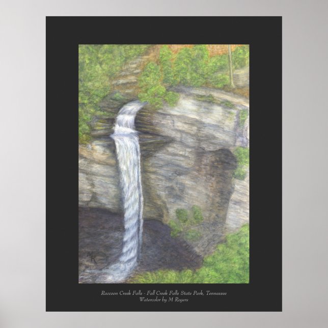 Raccoon Creek Falls Poster (Front)