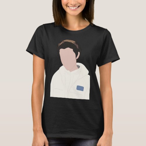 Raccoon Cute Girls Raccoon Baby raccoon Trash Pan T-Shirt